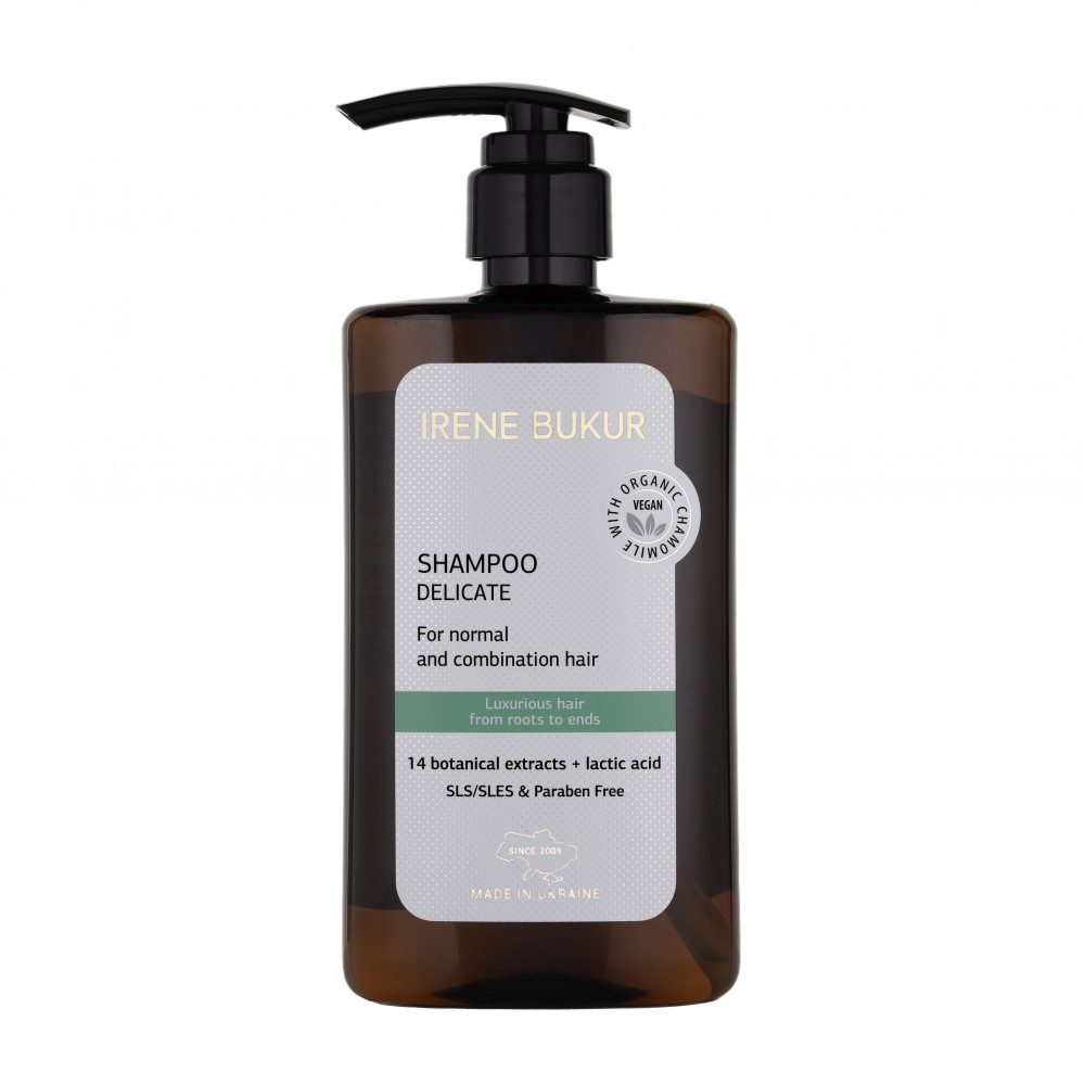 Shampoo "Delicate" with 12 herbs, 390 ml