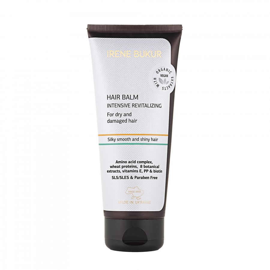 Sulfate-free “Intensive Revitalizing” conditioner for dry and damaged hair, 180 ml