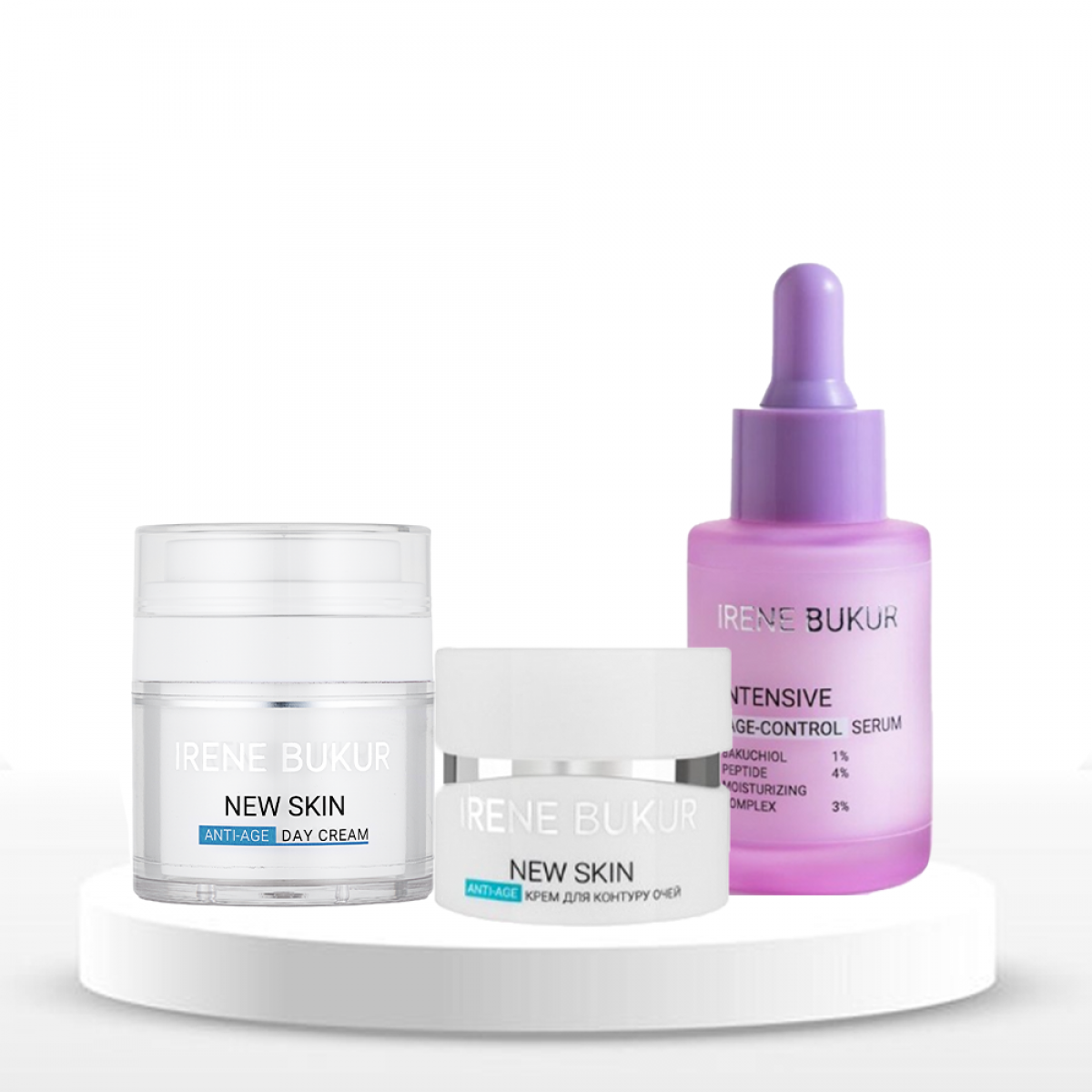 Комплекс с бакучиолом (омоложение + лифтинг + антипигментация)