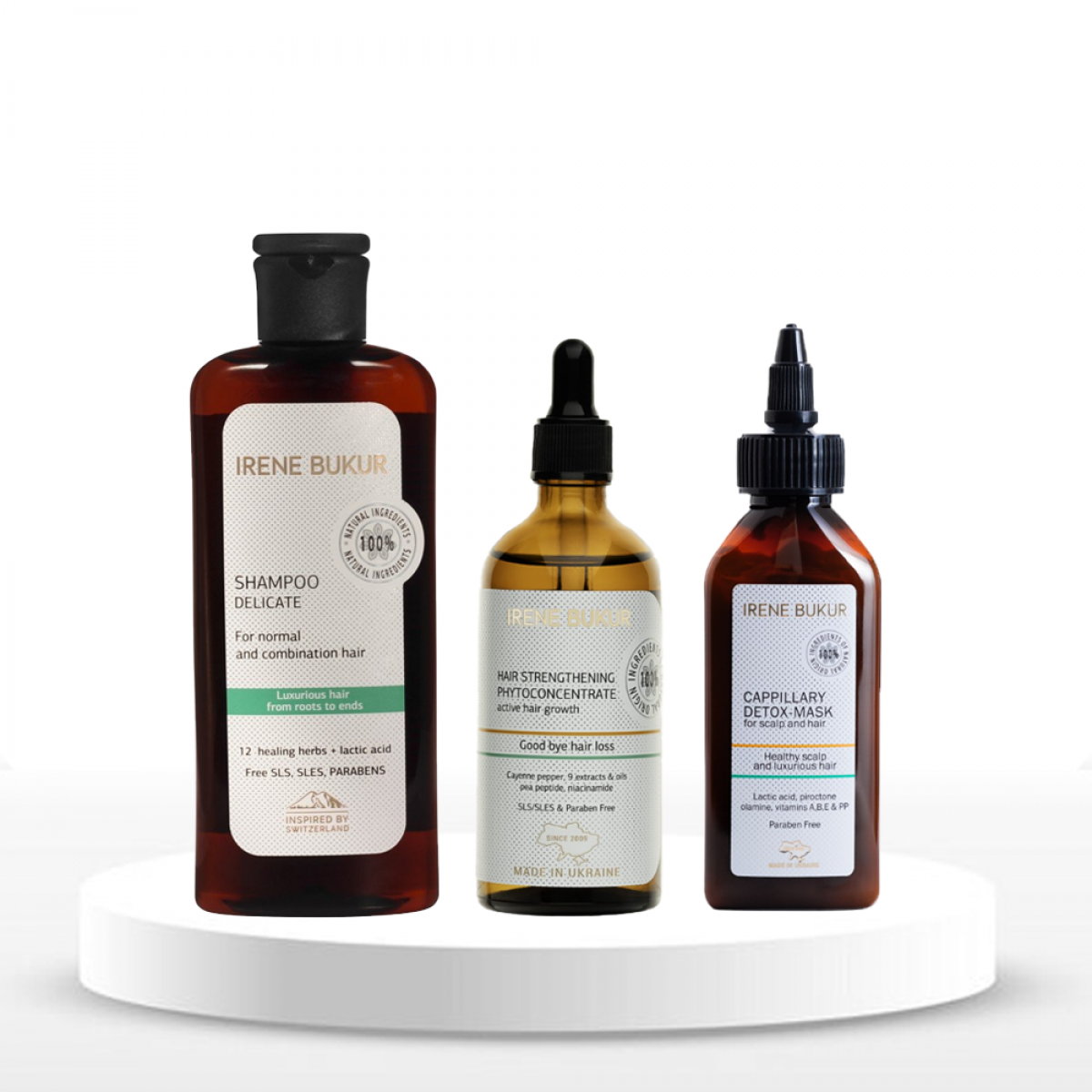 Set ‘Strengthening and active hair growth’