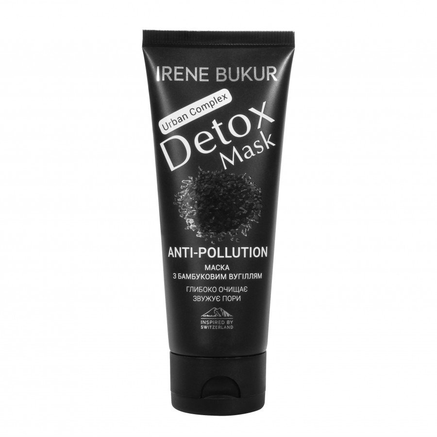 Detox-mask “Anti-pollution” with bamboo charcoal, 75 ml EU