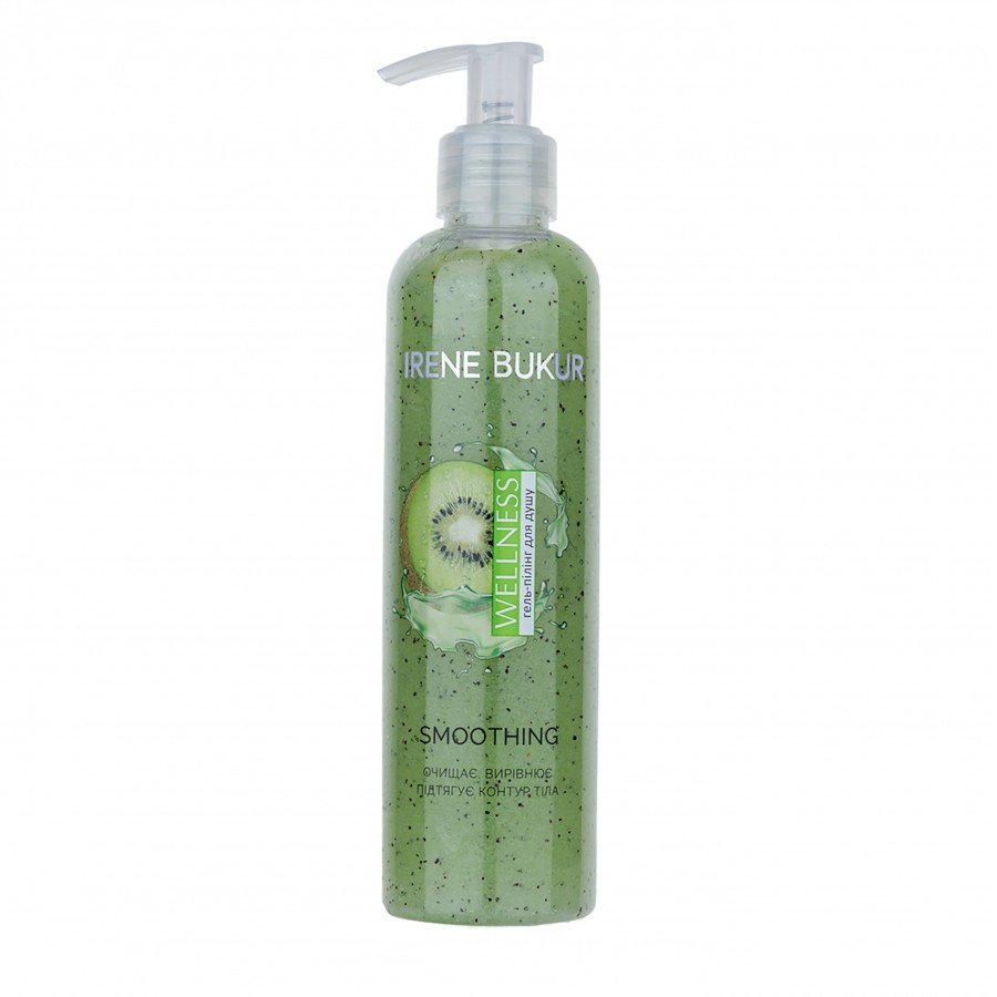 Gel-peeling for shower "Smoothing" with kiwi extract , 245 ml
